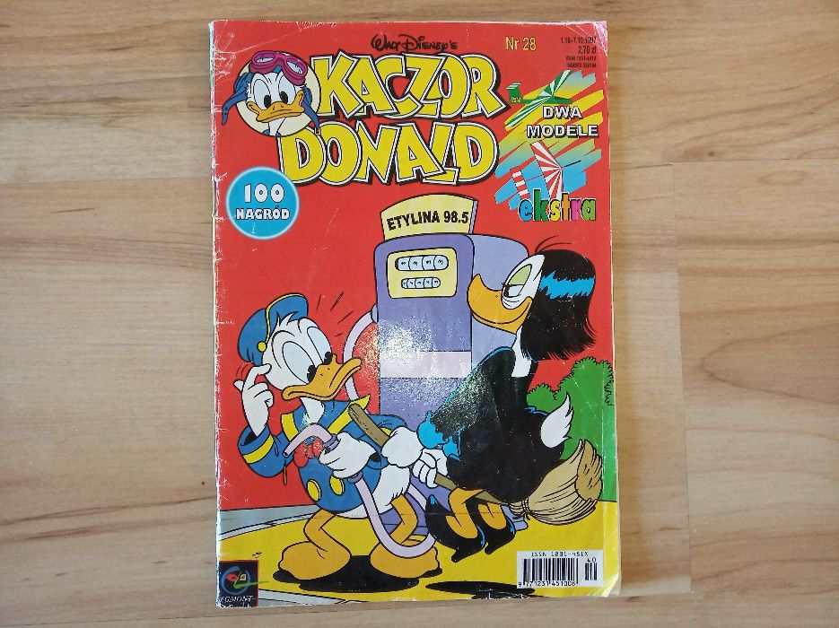 Kaczor donald komiks rocznik 96-97 12 numerów