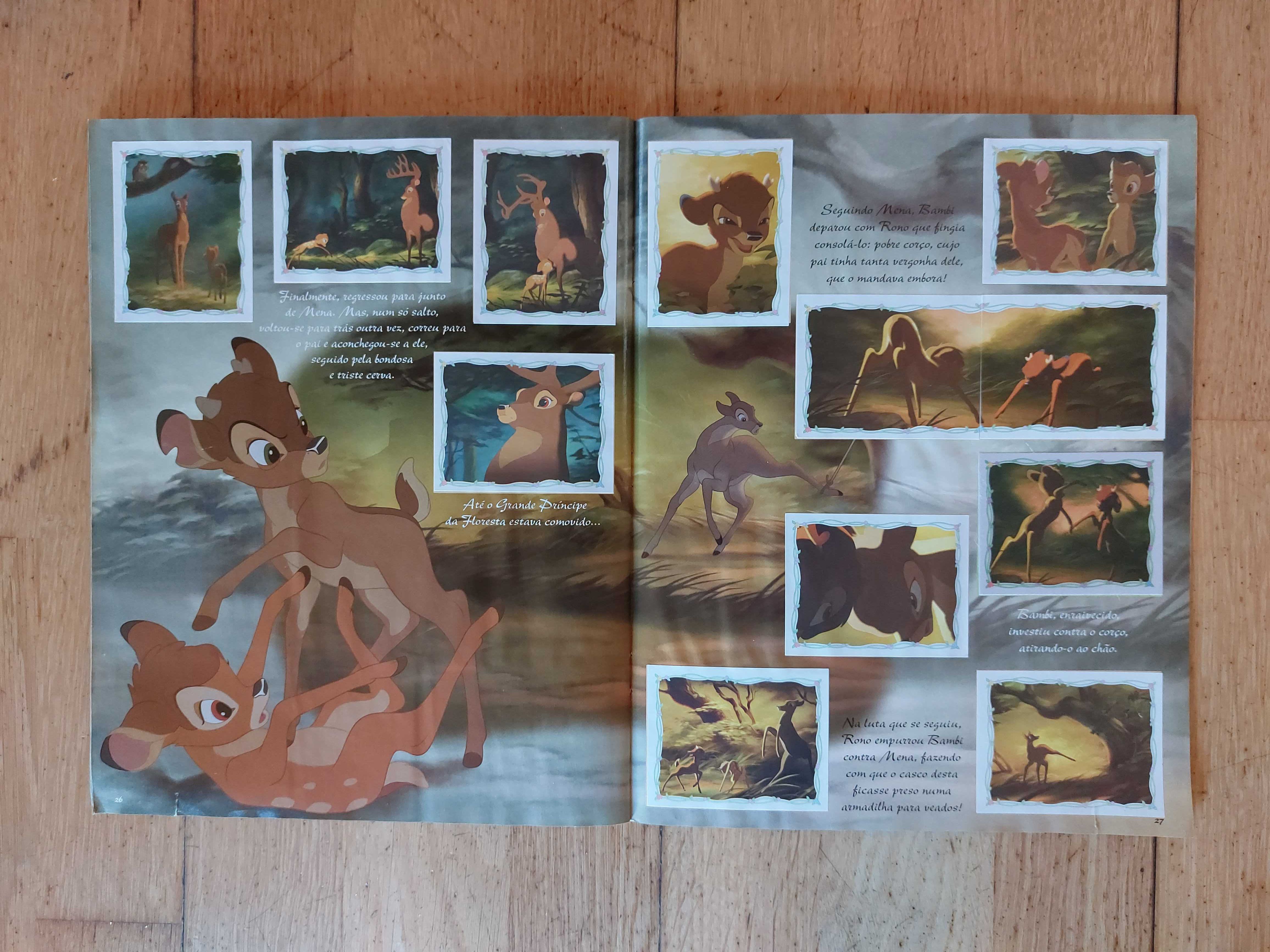 Caderneta de cromos "Bambi 2" - Completa