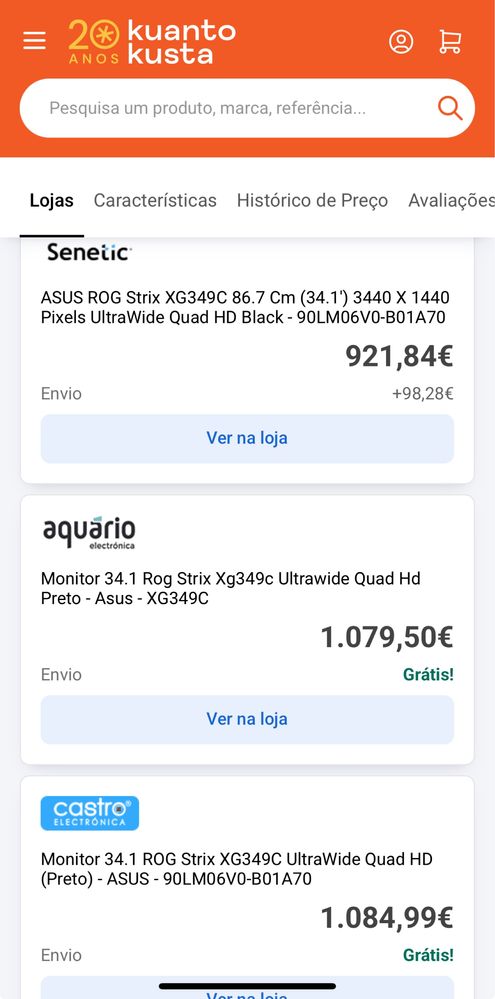 ASUS ROG Strix XG349C Monitor IPS
