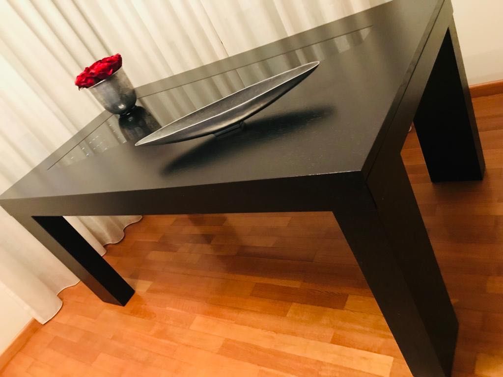 Mesa de sala extensível Wengué