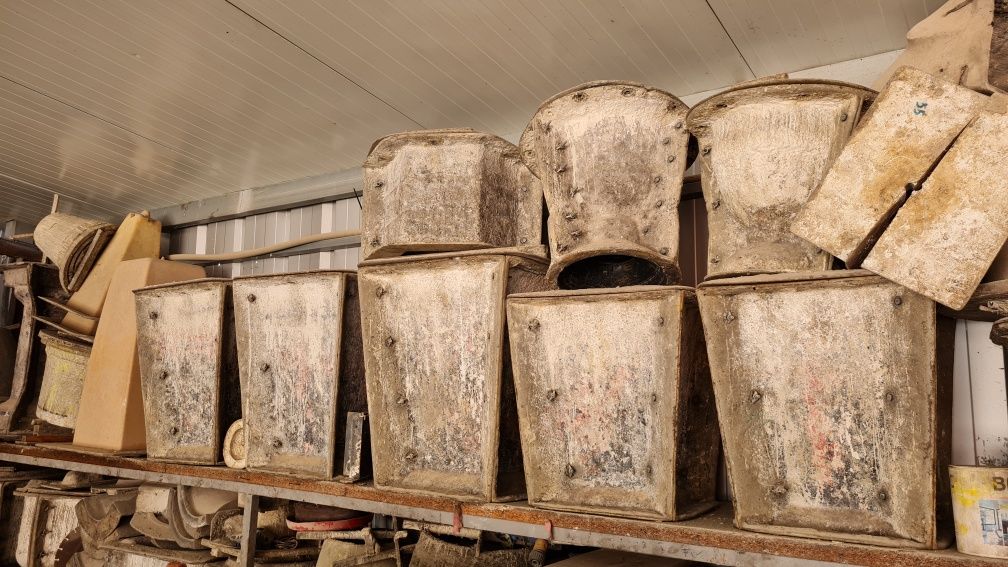 Moldes de vasos e artigos de jardim em fibra