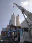 2 silos metálicos