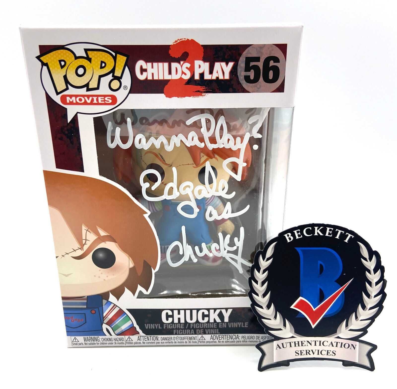 Vendo/troco Funko Pop Chucky, ASSINADO .