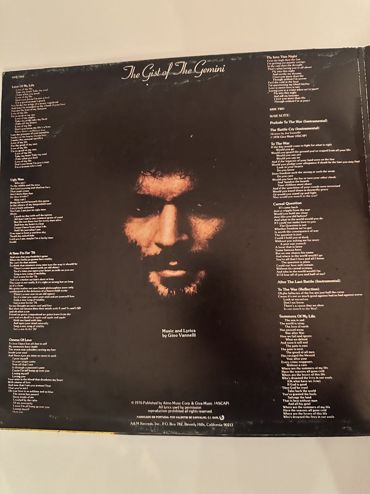 LP Gino Vannelli 1976