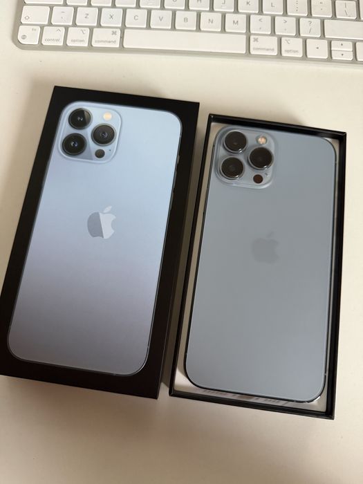 iPhone 13 Pro Max 256gb Sierra Blue Stan Idealny Bateria 100%