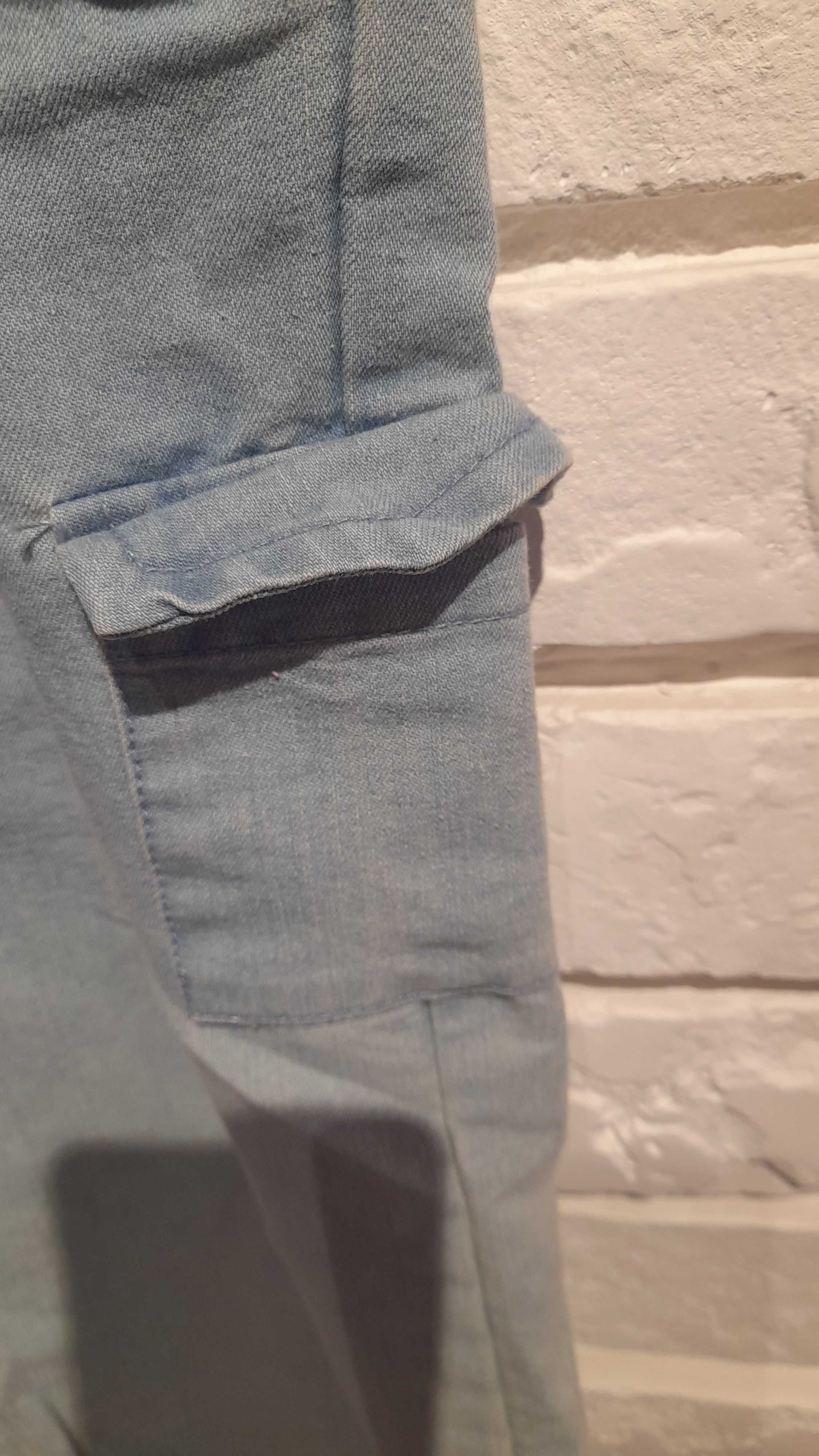 Kombinezon jeans dla dziewczynki 98