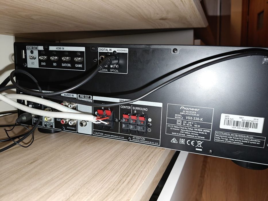 Amplificador Pioneer 2018