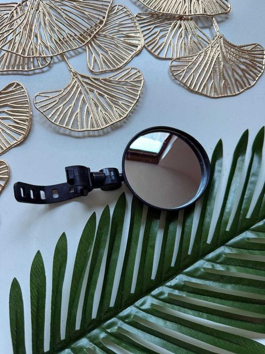 Lusterko rowerowe na kierownicę szerokokątne obrotowe 360°