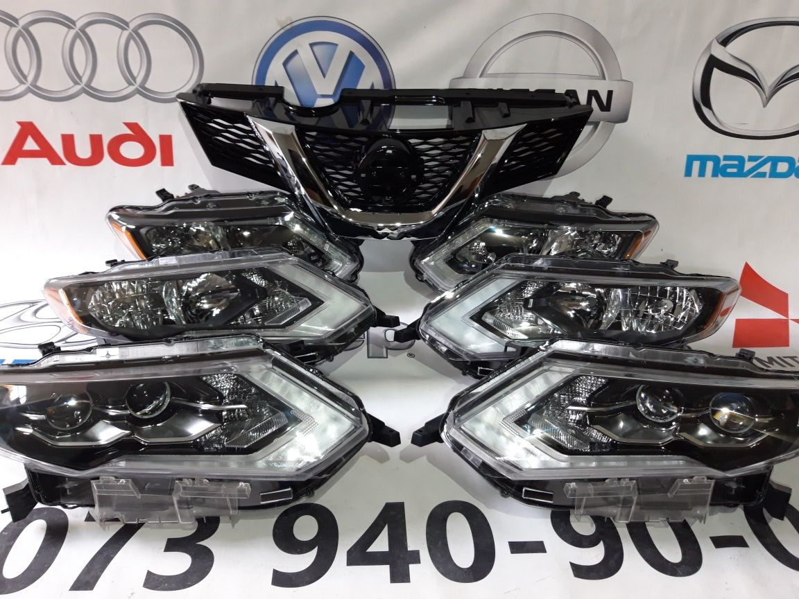 Фара фары Nissan Rogue Fuel led