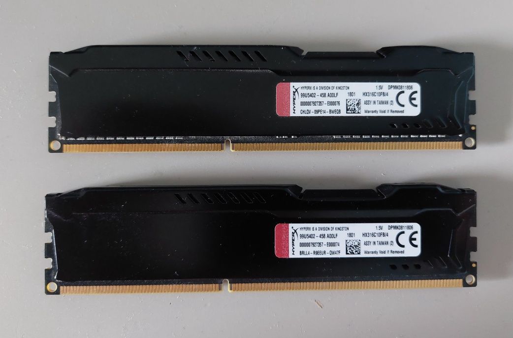 Pamięć RAM Kingston HyperX Fury DDR3 2x4GB
