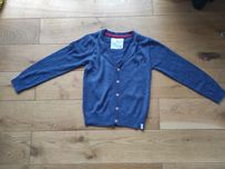Sweter rozpinany granatowy roz 128