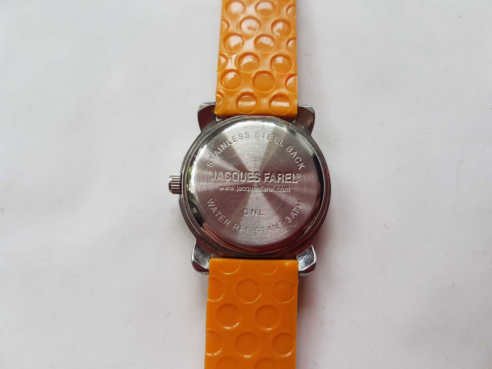 Jacques Farel Analogowy zegarek dla dzieci Silikonowy pasek zwierzęta