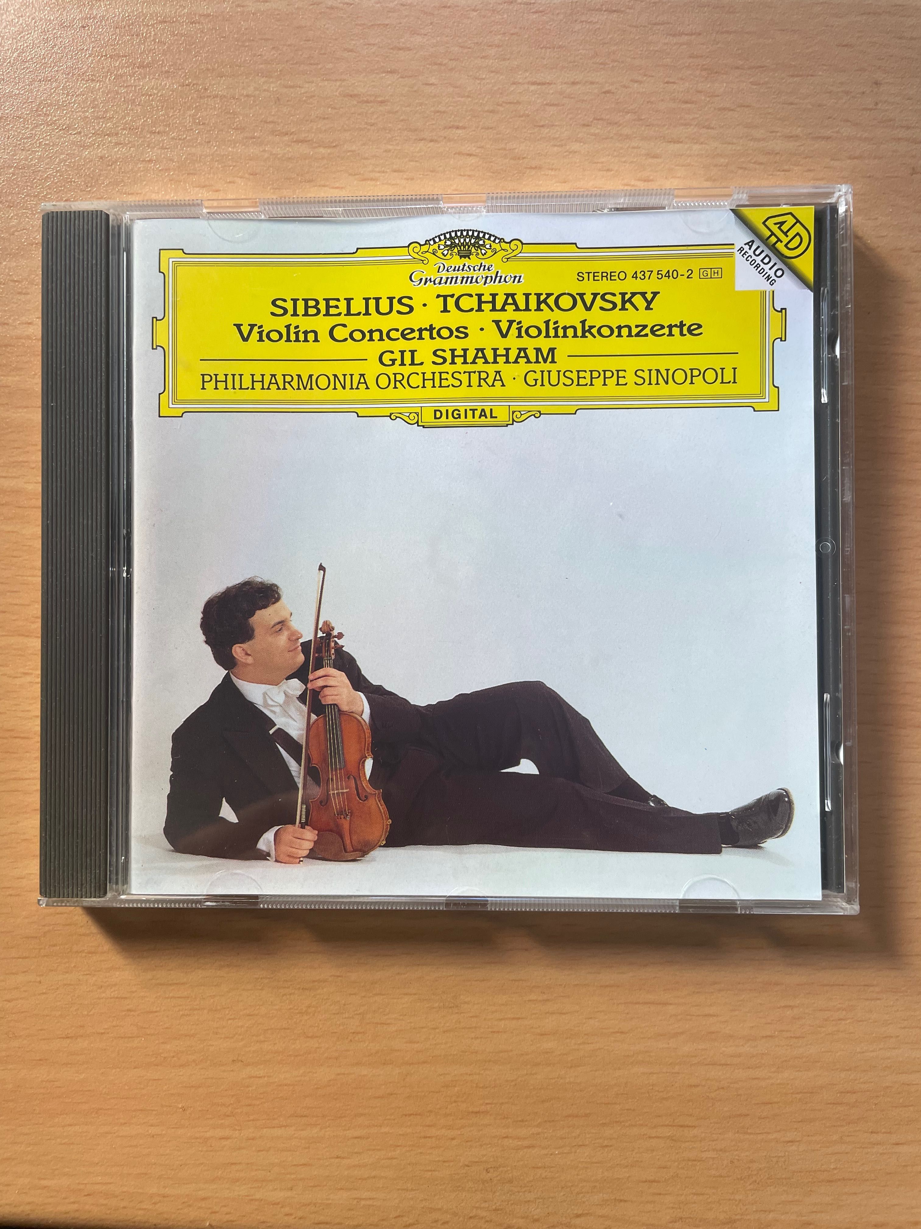 CD Sibelius*, Tchaikovsky*, Gil Shaham, Violon Concerto