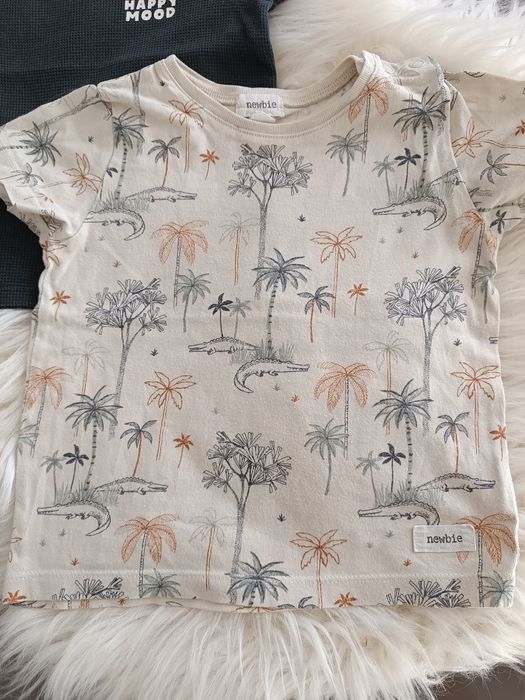 Koszulki t-shirty dla chłopca 80 86 newbie c&a