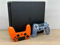 Konsola PS4 SLIM + 2 Pady Zamiennik  + Oryginał
