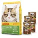 JOSERA Kitten grain free 10kg + 4x Abart  dla kota z wołowina 415g