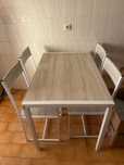 Conjunto mesa e 4 cadeiras cozinha Conforama
