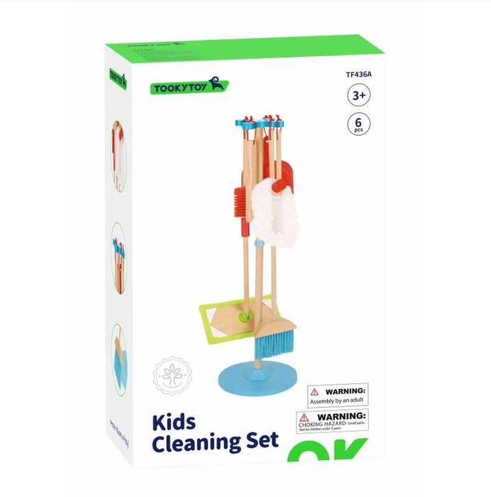Zestaw Sprzątający Szczotka mop szufelka dla dzieci Zabawki