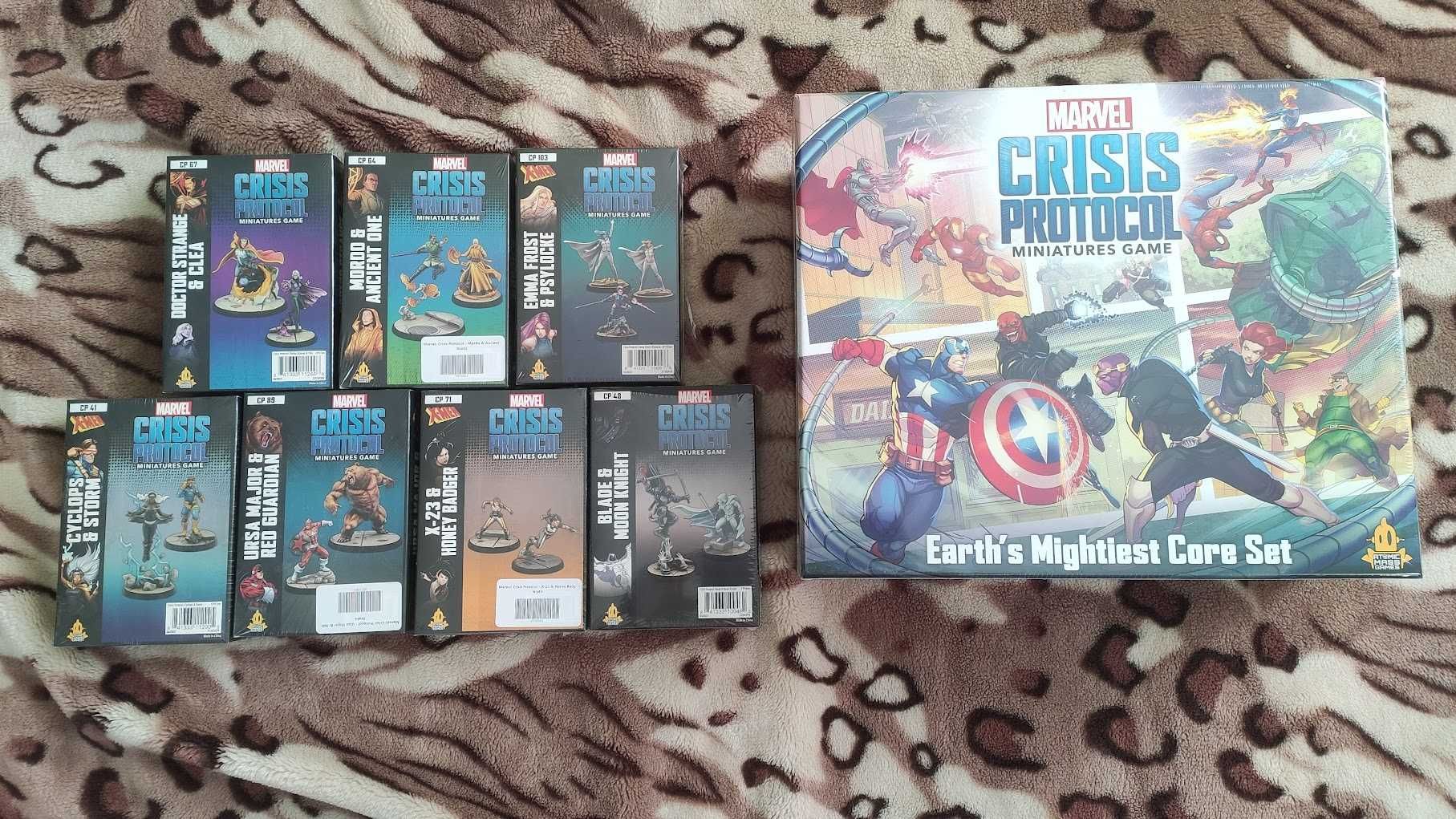 Marvel: Crisis Protocol - Earth's Mightiest Core Set + dodatki