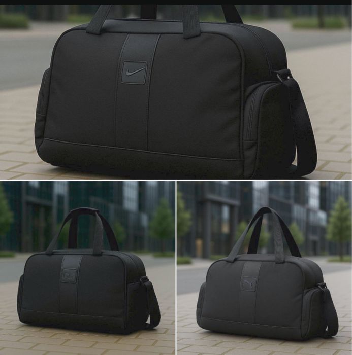 Сумка спортивна 50 см. Асортимент сумок. Різні логотипи. Дорожня сумка