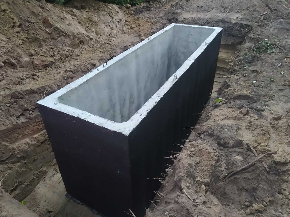 Szambo Betonowe Zbiornik na deszczówkę Kanał samochodowy Piwnica
