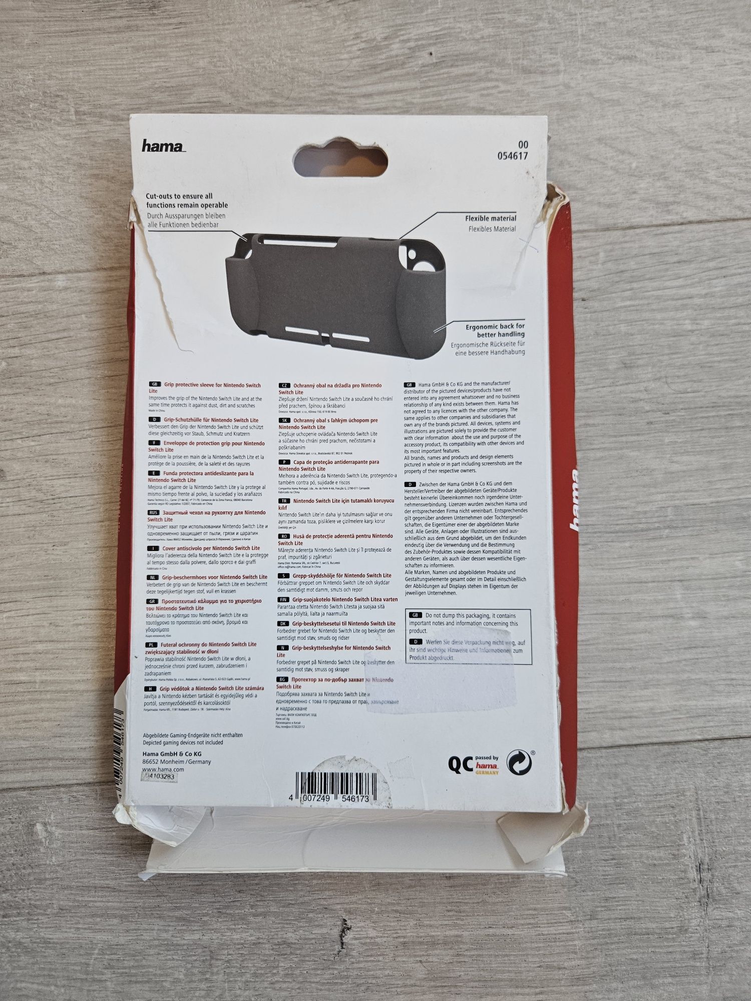 Etui pokrowiec silikon na Nintendo Switch Lite nowy