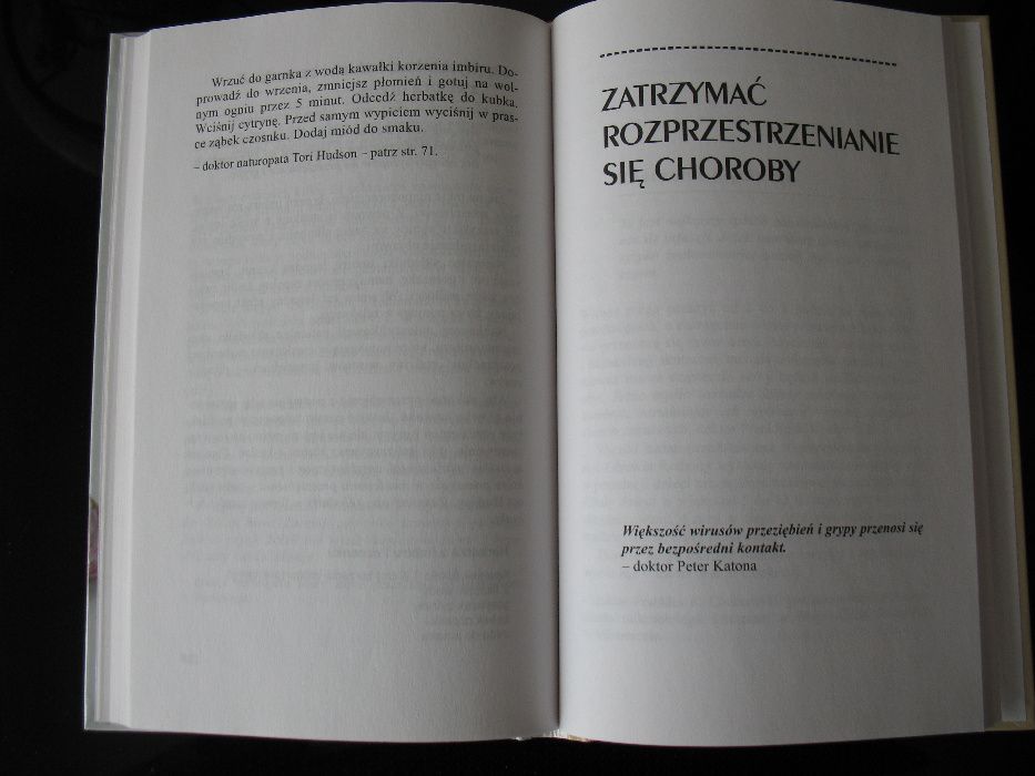 Domowe sposoby na przeziębienie i grypę.