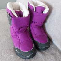 Buty na sanki zimowe dla dziewczynki śniegowce Quechua
