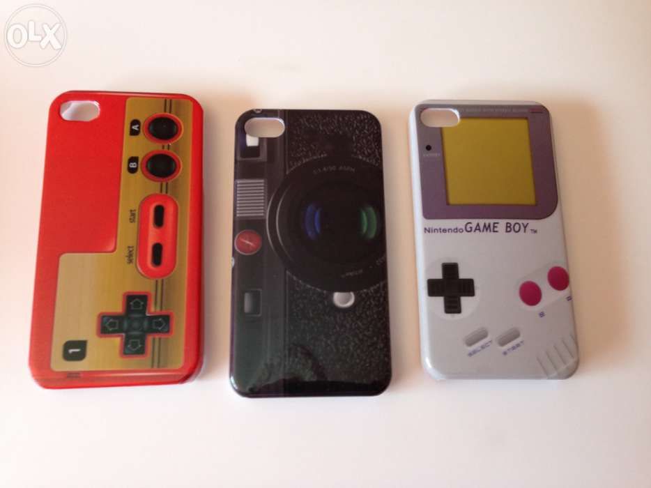 IPhone 4 - Conjunto 3 Capas de Plástico