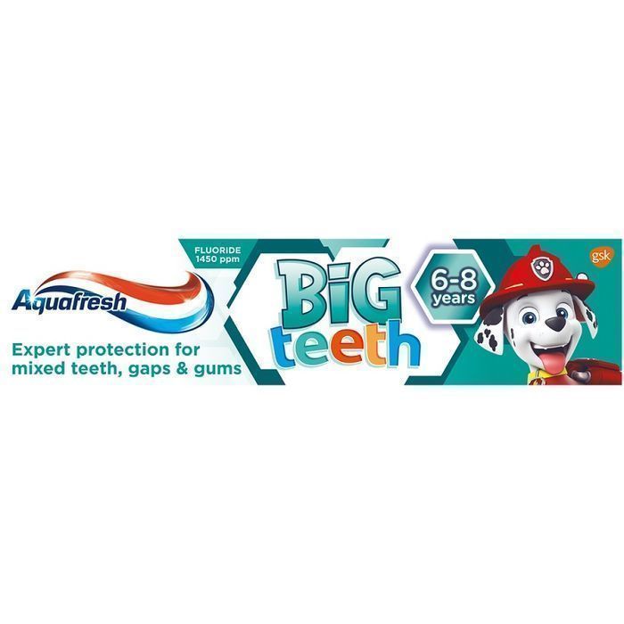 Pasta do zębów Aquafresh Big Teeth dla dzieci Psi Patrol 50ml