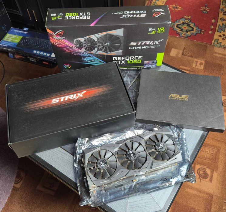 Karta graficzna GTX 1060 Asus ROG Strix 6gb