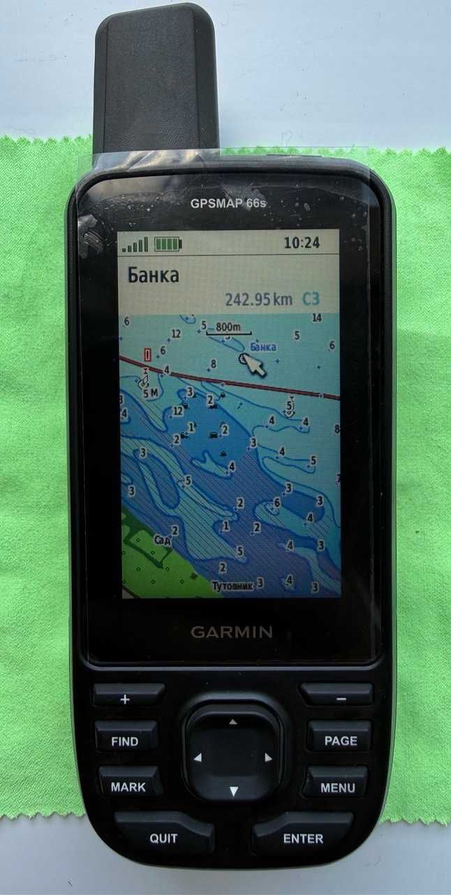 GPS Навігатор - Garmin GPSMAP 66s зі встановленими картами