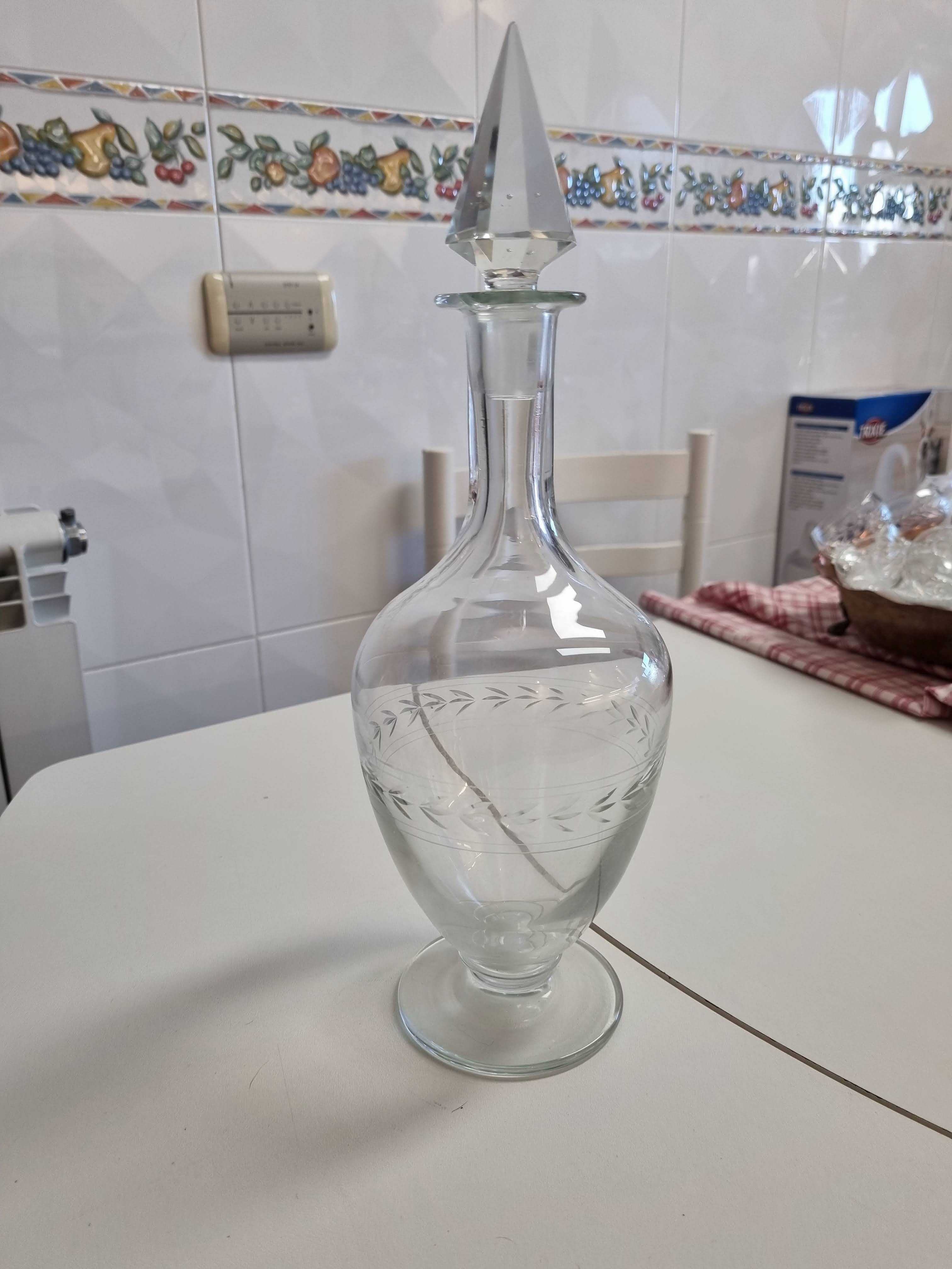 4 garrafas / Jarros de vidro (2x500ml + 2x1000ml)