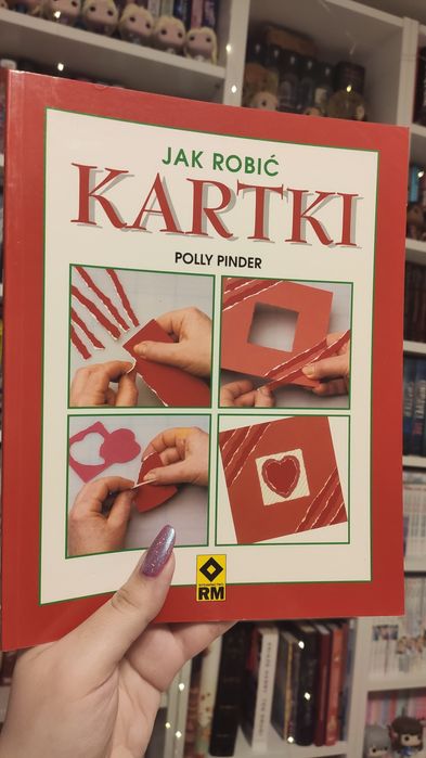 Jak robić kartki poradnik DIY Polly pinder wydawnictwo RM