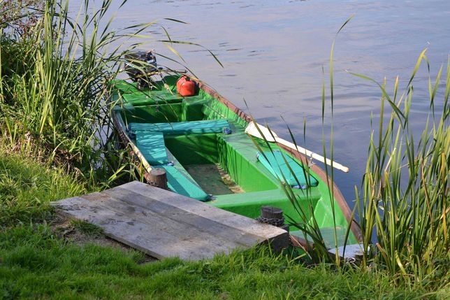 Pychówka 6,5 m, łódź motorowo wiosłowa