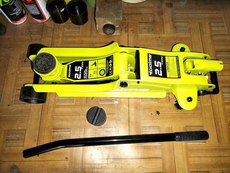 NOWY Podnośnik Samochodowy Hydrauliczny Żaba Lewarek 2500KG 2.5T