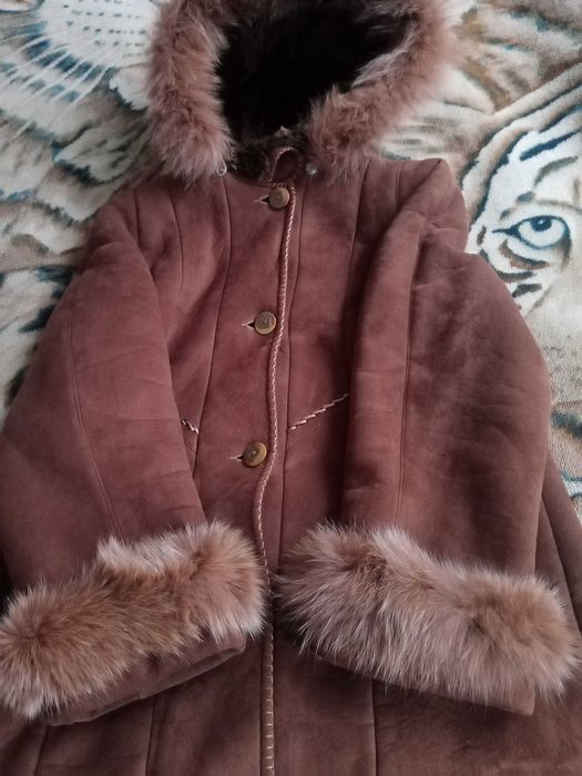 Женская дубленка