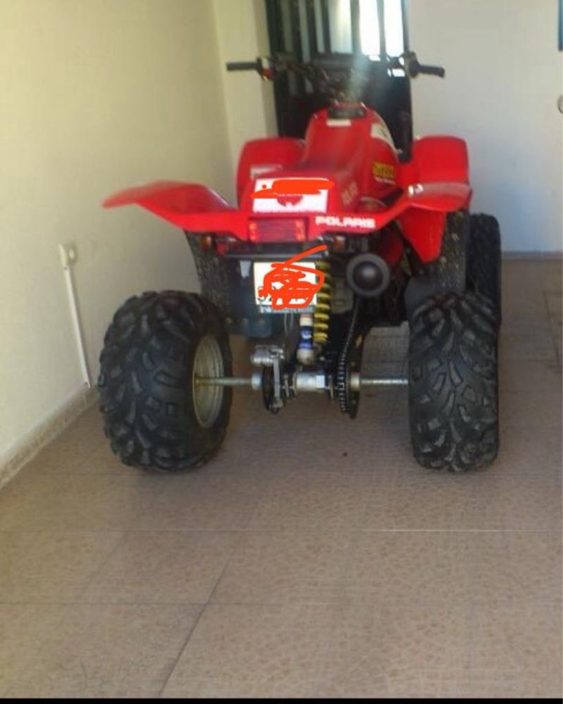 Moto 4 polaris 500  scramble 2x4
