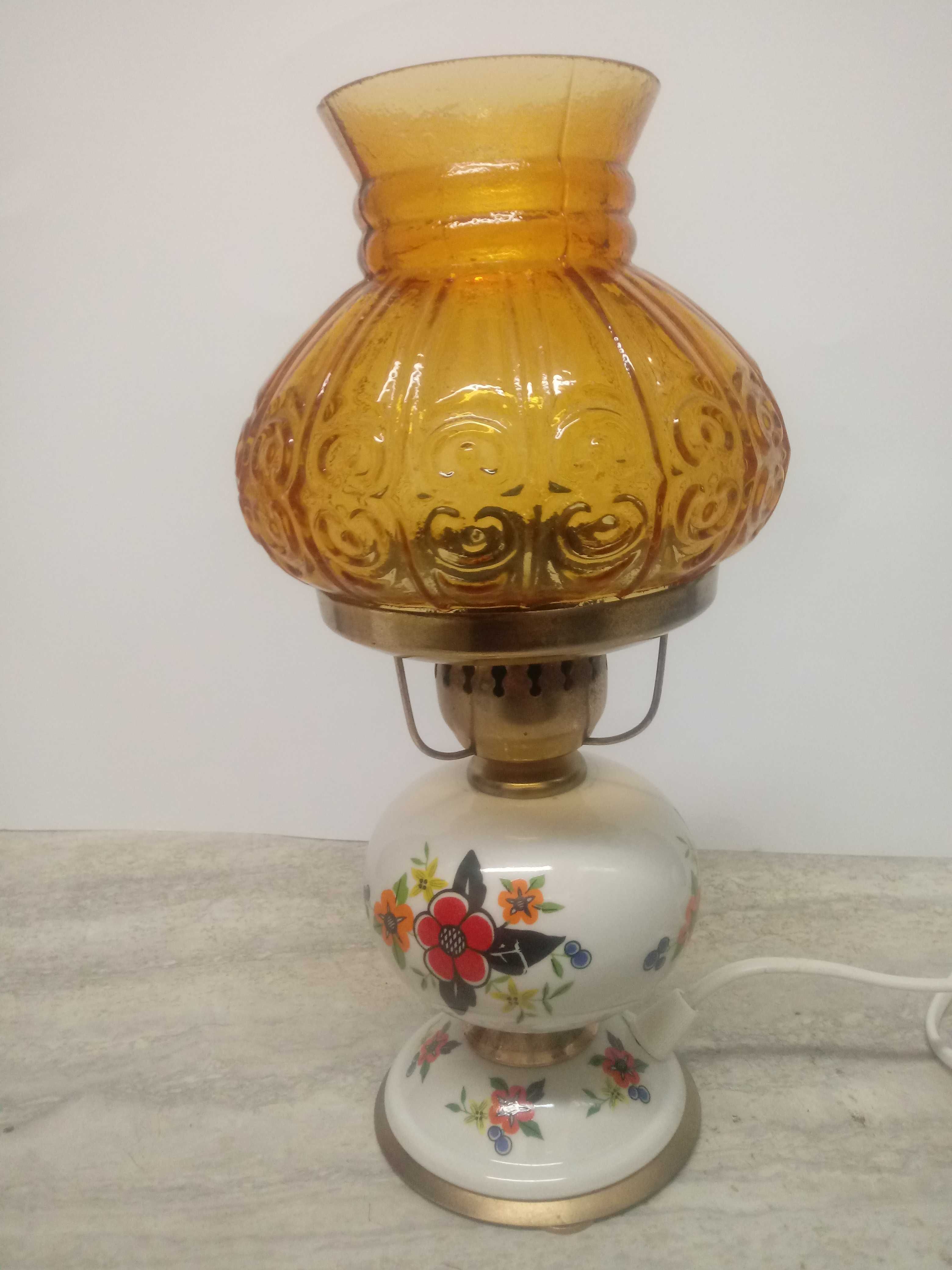 Lampka retro wys. ok. 32 cm