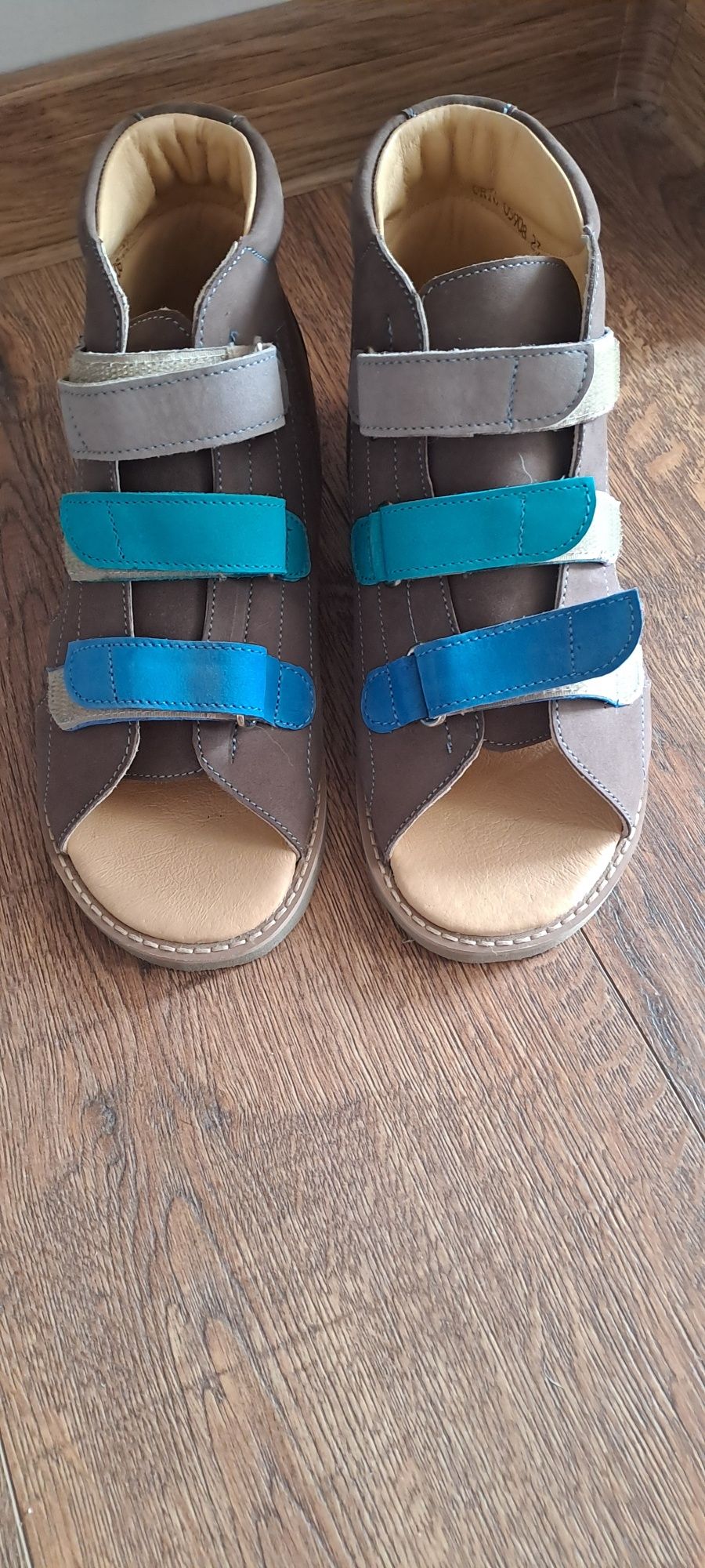 Buty sandały Aurelka 34 ze skóry naturalnej