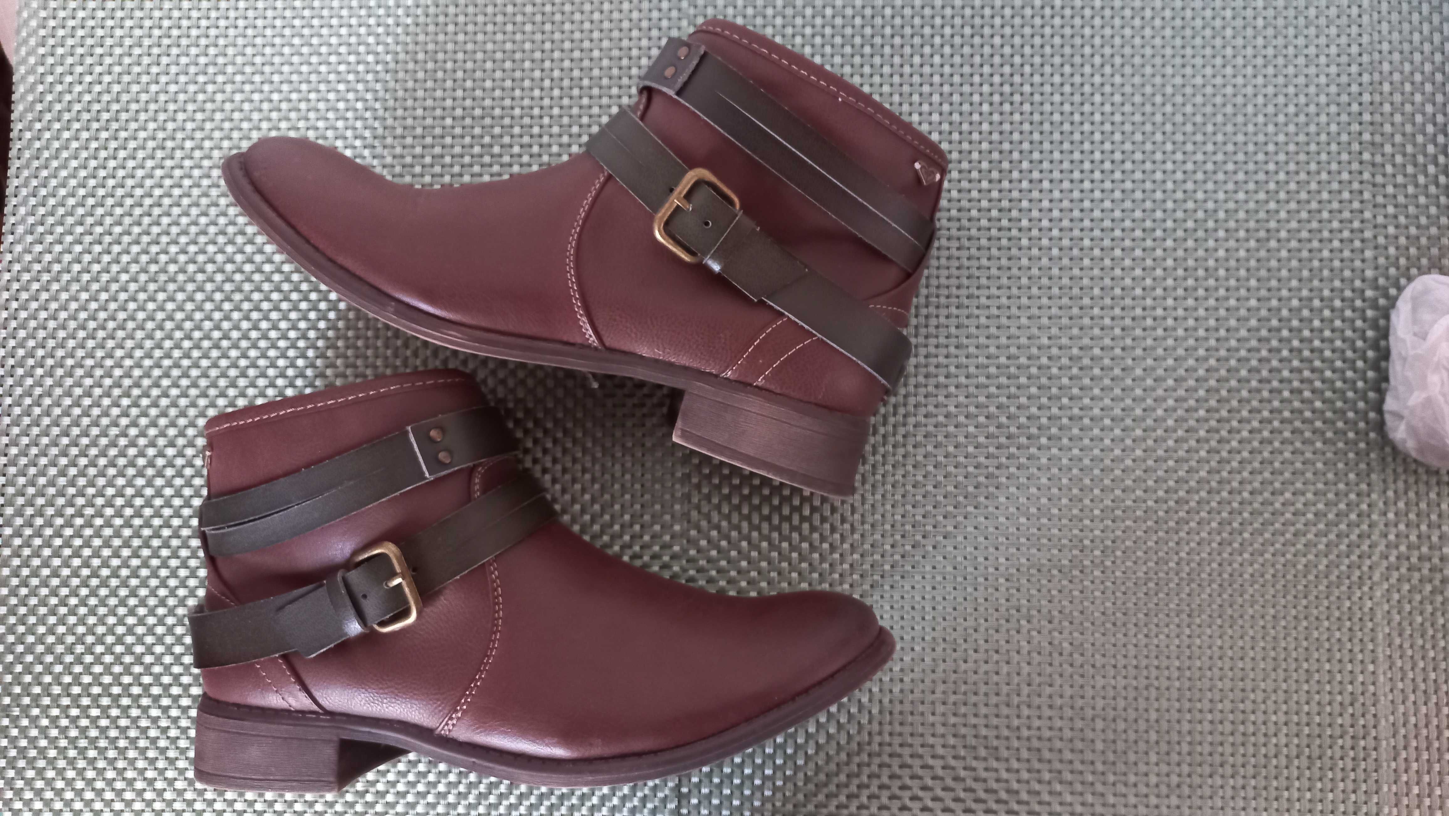 Botins Roxy em muito boas condições