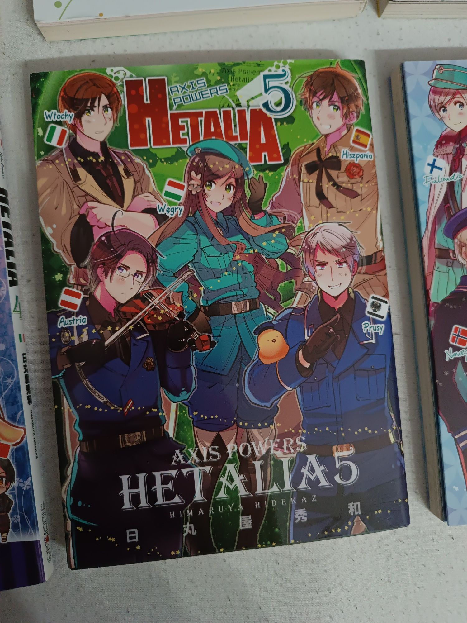 Hetalia Axis Powers tomy 1-6