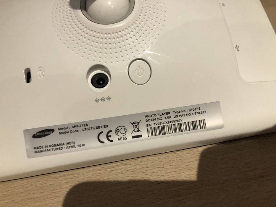 cyfrowa ramka na zdjęcia Samsung