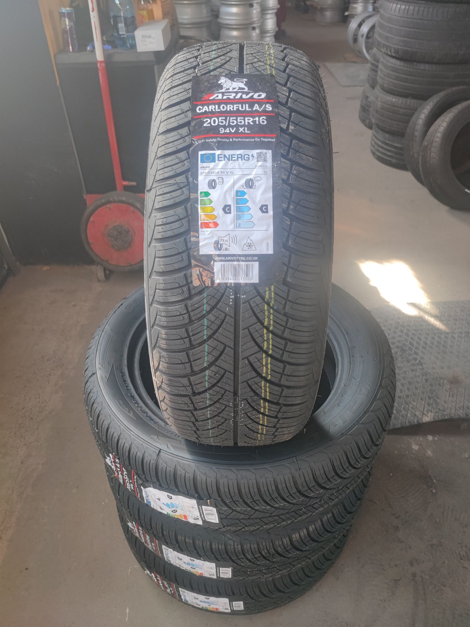 Opony Całoroczne 205/55R16 94V XL Arivo CarloRful A/S | Nowe