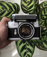 Фотокамера Nikkorex F з Обєктивом Nikon Nikkor 50mm f/1.4