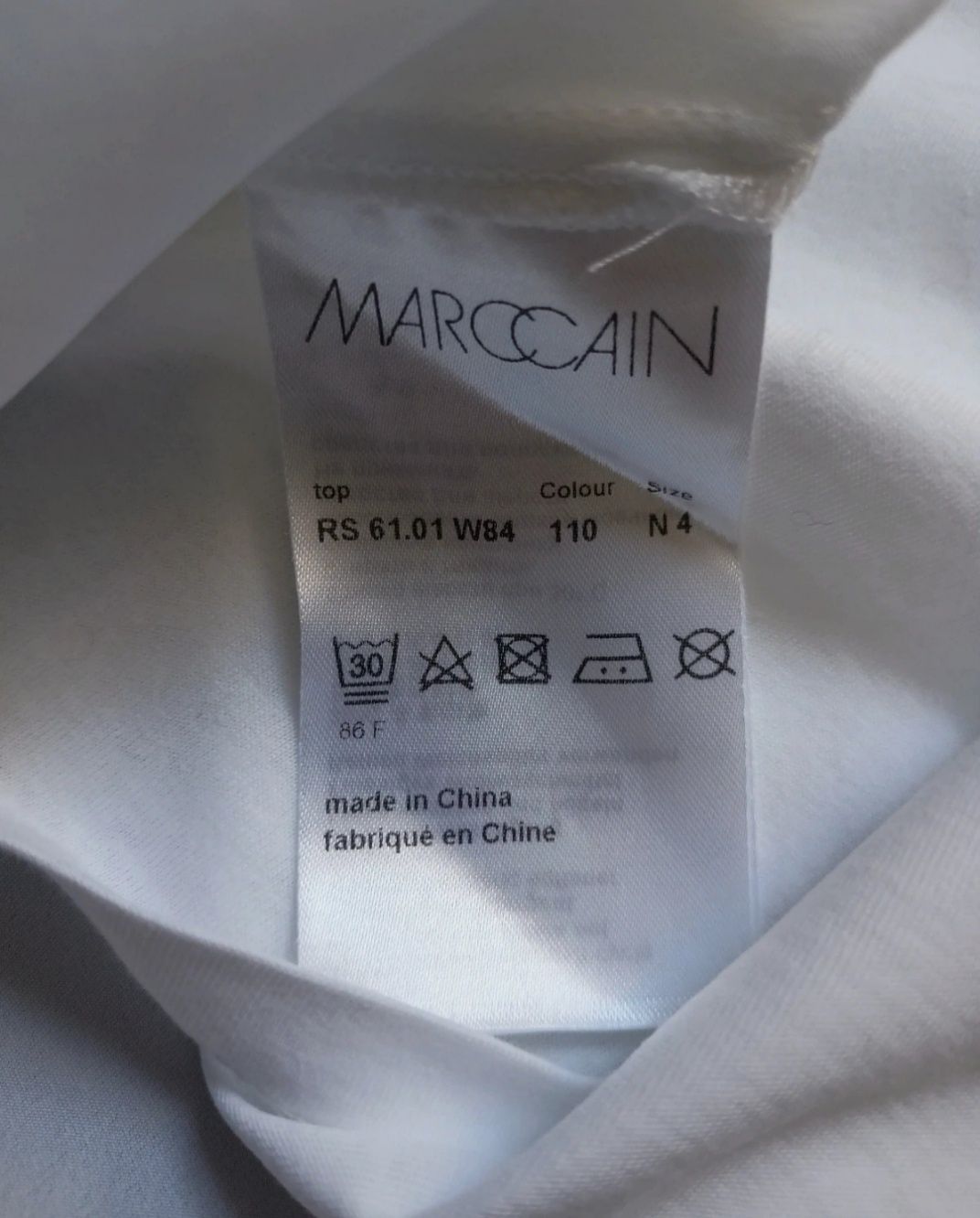 Bluzka Marc Cain z dodatkiem jedwabiu