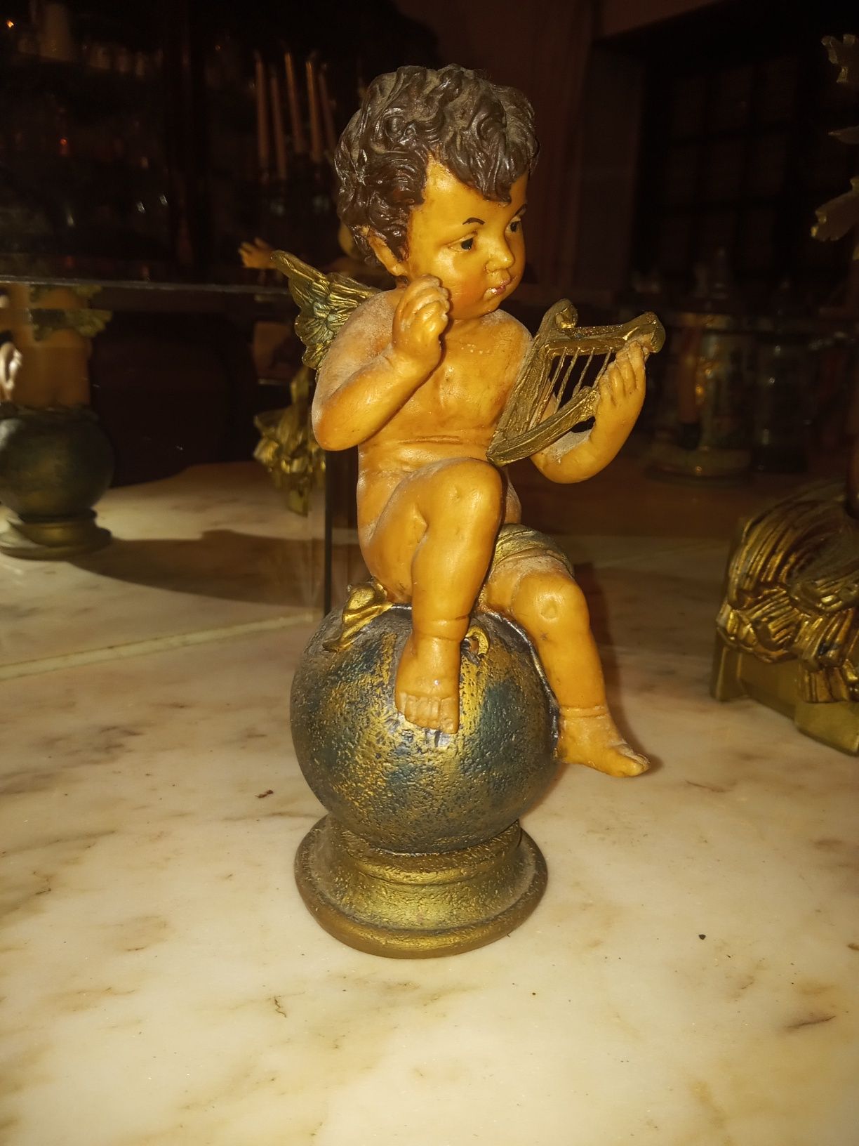 Espetaculares figuras em marfinite 
50/60 CMS alta