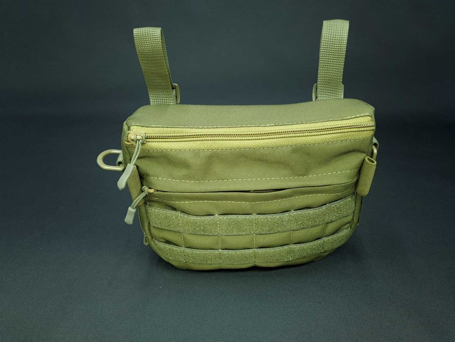 Сумка-напашник.
Додатково - кишеня для балістичного пакета 24х16см.