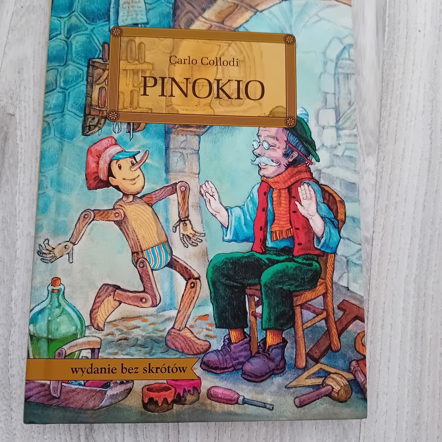 Pinokio książka z opracowaniem nowa