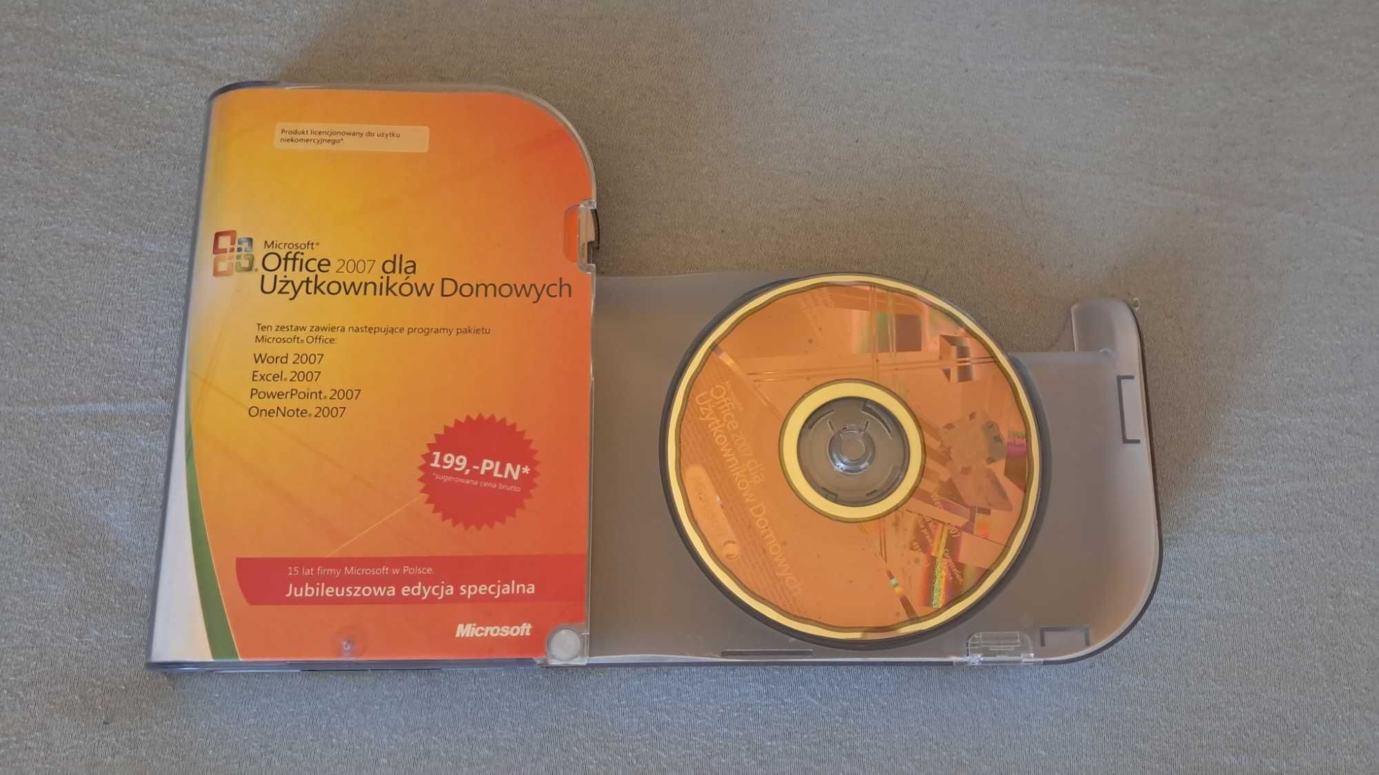 Microsoft Office 2007 Home Jubileuszowa Edycja Specjalna